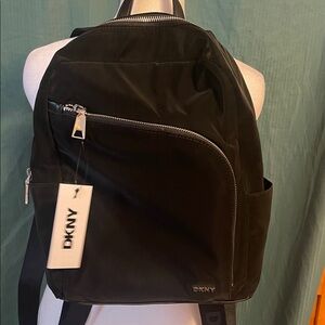 DKNY Velour Kali Backpack